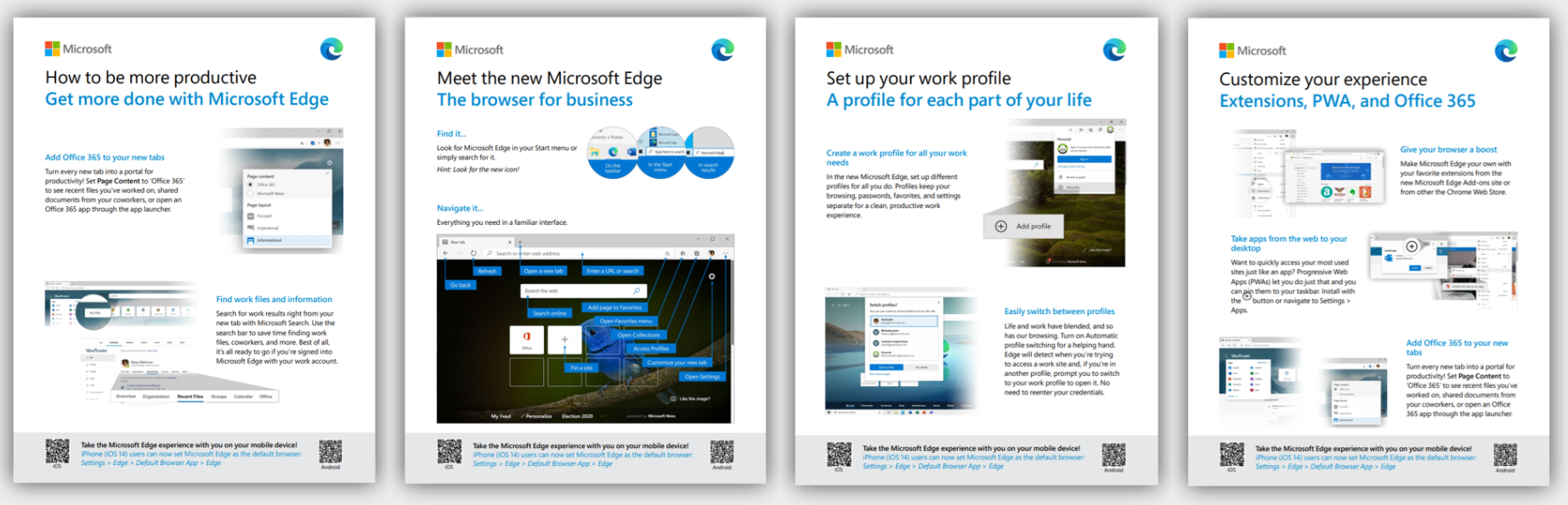 Microsoft Edge 企业版客户采用工具包