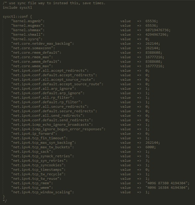 CentOS服务器优化代码（Linux内核性能优化命令）